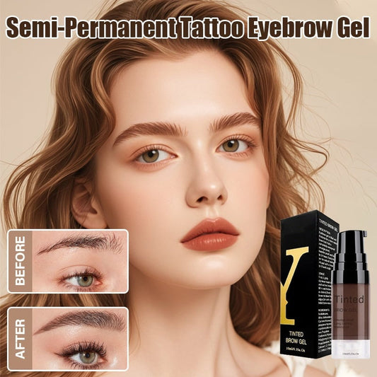 🔥Último Dia - Compre 1 Leve 1 Grátis Com Pincel de Sobrancelha!🎁Gel de Sobrancelha 3D Tonalizante de longa duração 24h à prova d'água