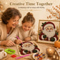 🥳 PROMOÇÃO QUENTE DE 2026 🥳✨ 50% DE DESCONTO! Kit DIY de pintura com pérolas e diamantes para o Natal – 5 designs festivos, contas em relevo 3D e moldura de exposição incluídas. Uma obra-prima cintilante para a sua parede nesta época festiva! 🖼️🎨