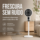 ⚡ Estoque Limitado 🌬️ Ventilador de Coluna Silencioso 3 Velocidades – Circulador de Ar Ajustável para Casa ❄️ Rotação 360° ✔️ Três velocidades, silencioso durante o sono 🤫