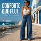 💓Calças de Perna Larga Casuais para Senhora