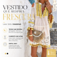 🏖️Promoção de Verão: 49% de desconto🏝️👗Vestido feminino largo em algodão e linho com bordados🌸