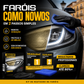 📢📢Compre 5 e ganhe 5 grátis⏰Kit de toalhetes para restauração de faróis de automóvel em 2 etapas