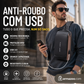 🎒 50% DE DESCONTO! 🔥 Saco desportivo com função de carregamento USB – à prova de roubo, prático e leve – perfeito para viajar, deslocações diárias e atividades ao ar livre ⚡