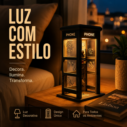 📞50% OFF NOW✨Vintage Phone Booth Ambient Lamp