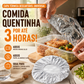✨Promoção: 50% de desconto🌸Capa térmica descartável universal para alimentos