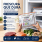 🧺 50% DE DESCONTO – Sacos de Alumínio Reutilizáveis para Armazenamento | 10 peças, vedação hermética & práticos