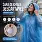 🔥Desconto de 50% no último dia!🔥Capa de Chuva Descartável em Formato de Bolinha (Compre 1 Leve 2)
