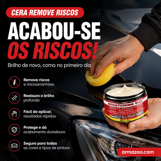 Cera Removedor Definitivo de Arranhões do Automóvel