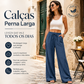 💓Calças de Perna Larga Casuais para Senhora