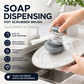 🥳HOT SALE🥳💞10K+ SOLD! Scrubber Brush! Built-in soap, non-scratch & ergonomic. Clean pots easily – grab yours! ✅
