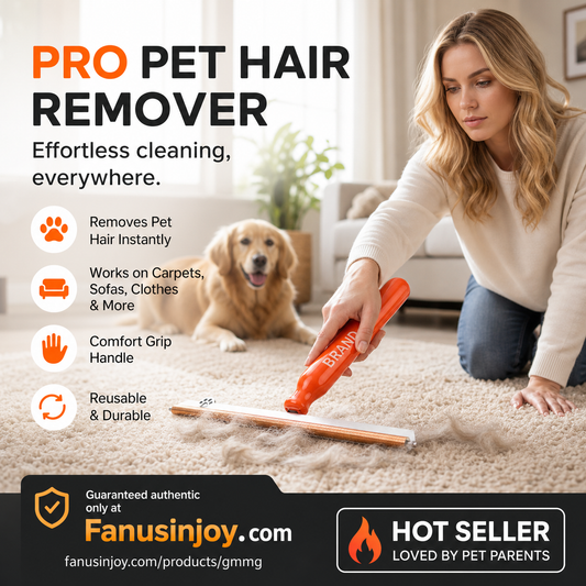 ❄️Summerfresh com 50% de desconto!🐶 Removedor de pêlos de animais para tapetes e estofos – Removedor reutilizável com borda metálica e pega ergonómica