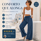 💓Calças de Perna Larga Casuais para Senhora