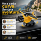 🔥Enfeites para o carro em forma de avião movidos a energia solar