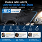 🚗Guarda-chuva para para-brisas do carro - Guarda-chuva dobrável para carro com proteção solar para carros com proteção UV