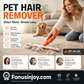 ❄️Summerfresh 50% OFF!🐶Pet Hair Remover for Carpet and Upholstery – Reusable Hair Remover with Metal Edge and Ergonomic Grip