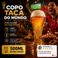 🔥Copo de cerveja com grande capacidade e relevo ornamentado