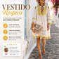 🏖️Promoção de Verão: 49% de desconto🏝️👗Vestido feminino largo em algodão e linho com bordados🌸