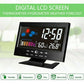 🔥Digital LED temperature and humidity monitor. LED table alarm clock with weather forecast