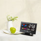 🔥Digital LED temperature and humidity monitor. LED table alarm clock with weather forecast