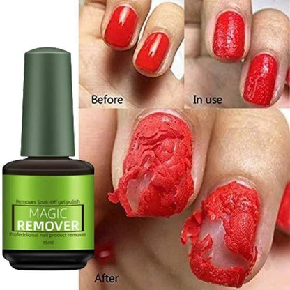 💅 Compre 1 Leve 2! ✨ Removedor de Esmalte Mágico Atualizado – Ação Rápida, Suave, Pronto para Viagem 🌿
