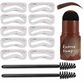 ⏳Oferta por Tempo Limitado⏰ Kit de Moldes e Carimbo para Sobrancelhas Perfeitas