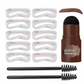 ⏳Oferta por Tempo Limitado⏰ Kit de Moldes e Carimbo para Sobrancelhas Perfeitas