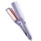 💖Ondulador de cabelo French Egg Roll, ondulador em forma de V de 1,3 polegadas, ferro de ondular com proteção contra queimaduras para ondas saltitantes de salão