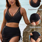 👙ÚLTIMO DIA DE PROMOÇÃO: 70% DE DESCONTO💐Conjuntos de biquíni com saia de banho e cintura alta; fatos de banho com efeito modelador