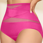 🌸Último dia – Compre 1 e ganhe 3 embalagens✨Cuecas de controlo de barriga com cintura alta para tamanhos grandes