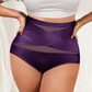 🌸Último dia – Compre 1 e ganhe 3 embalagens✨Cuecas de controlo de barriga com cintura alta para tamanhos grandes