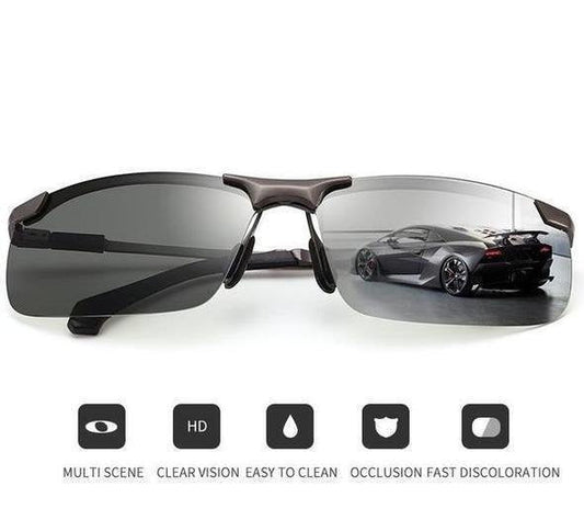 New anti-glare color-changing sunglasses (50% OFF）
