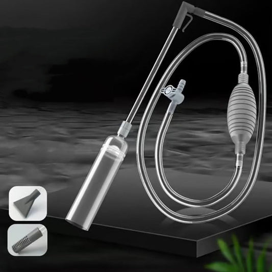 Siphon vacuum cleaner for fish tank