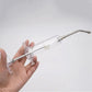 Reusable manual feeding syringe for cattl
