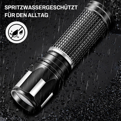 Rechargeable mini LED flashlight with high brightness