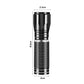 Rechargeable mini LED flashlight with high brightness