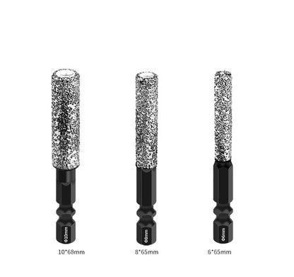 🔥Desconto de 50% no último dia!🔥Abridor de Furos 2 em 1 com Haste Hexagonal para Perfuração a Seco e Solda