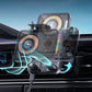2 in 1 Smart Car Phone Holder with Auto Rotation and Wireless Charger