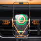 2 in 1 Smart Car Phone Holder with Auto Rotation and Wireless Charger