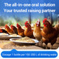 Multi-symptom oral solution for poultry