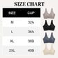 High Stretch Wide Straps Seamless Supportive Bra