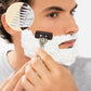 Manual razor with multi-stain blades