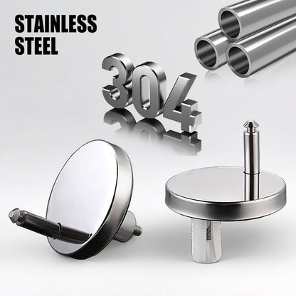 🎉🚽 50% OFF! Stop Wobbly Toilet Seats for Good! 304 Stainless Steel Mounting Bolt Set — Fits Any Toilet, No Tools Needed!