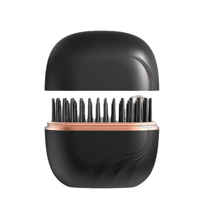 ✨50% OFF NOW! Cordless Electric Hair Straightener Comb, Portable Rechargeable Straightening Brush with 3 Adjustable Temperature, Anti-Scald Fast Heating Hair Styling Tool for Travel Daily Use