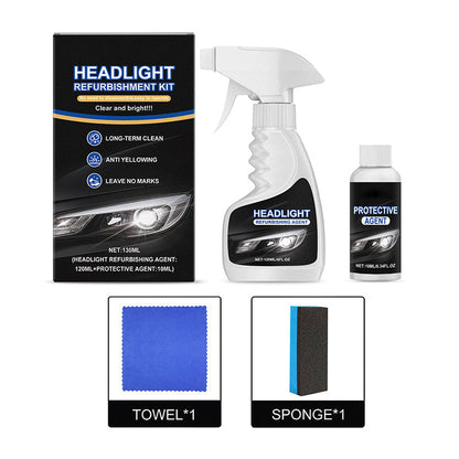 🔥Desconto de 50% no último dia!🔥Kit de Restauração de Faróis Automóveis