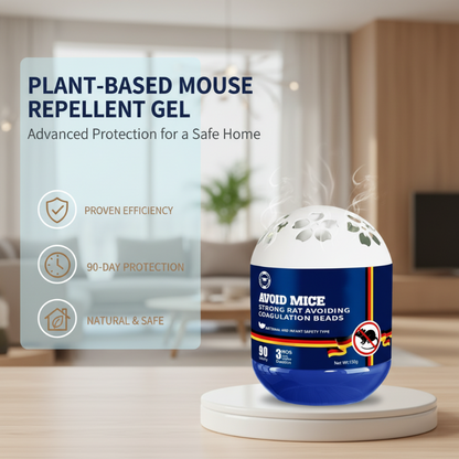 Gel Repelente de Ratos Natural para Uso Interior