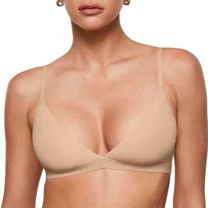 💥Mais de 80 mil unidades vendidas💞Bralette triangular sem aros com suporte em gel para mulher