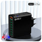📢📢50% DE DESCONTO !! ⏰Carregador Rápido USB de 8 Portas para Telemóvel