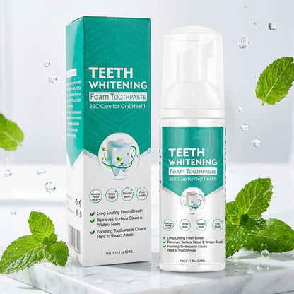 Mousse Dentífrica Branqueadora para Saúde Oral 360°