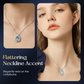 Colar Gota Azul Elegante para Mulher