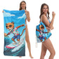 Mochila Toalha de Praia Estampada 2 em 1